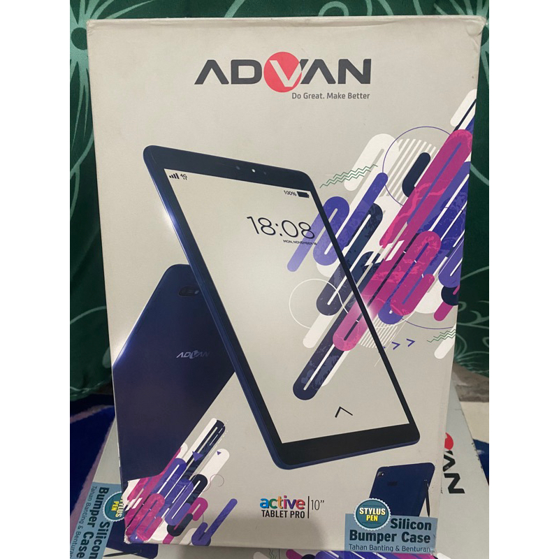 galaxy samsung tab 2 pernah pakai bonus usb / kabel data wifi only tablet advan i10 pro aktiv