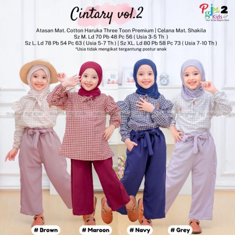 Cintary Set Kids #2 Original by PGJ Kids