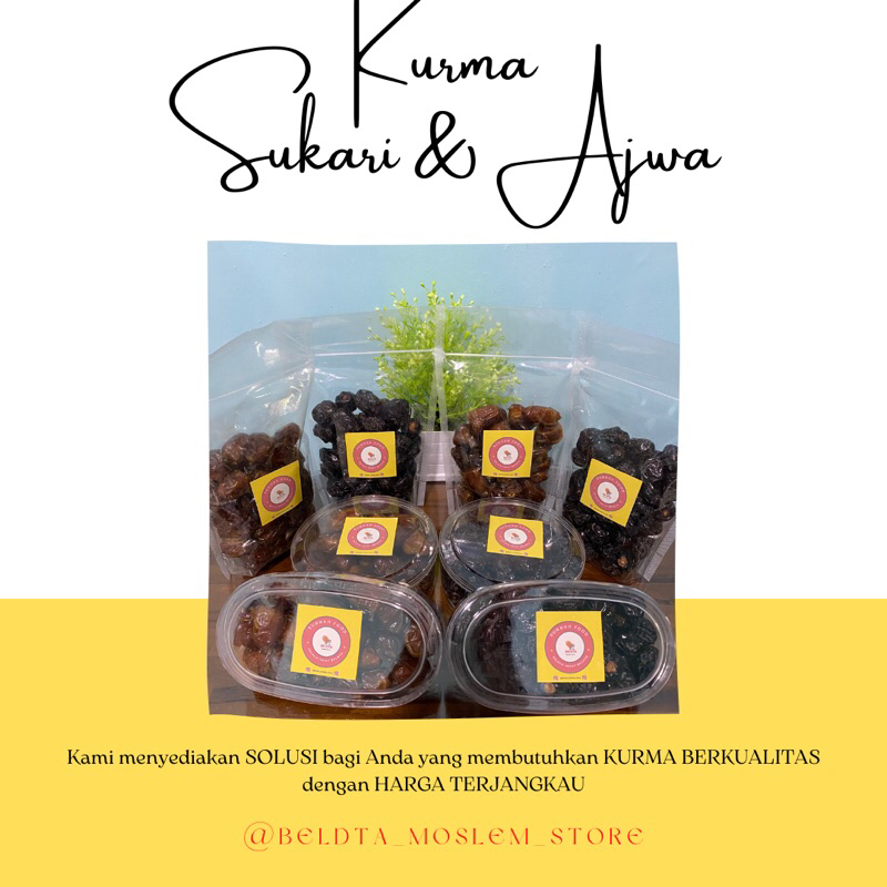 

Kurma Sukari/Kurma Raja Original MADINAH 250/500Gram & 1 Kg MURAH