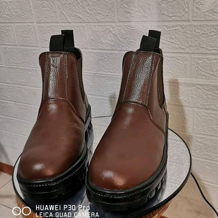 Sepatu Safety Kulit Pria King Ramses 706 ( Produksi sendiri )