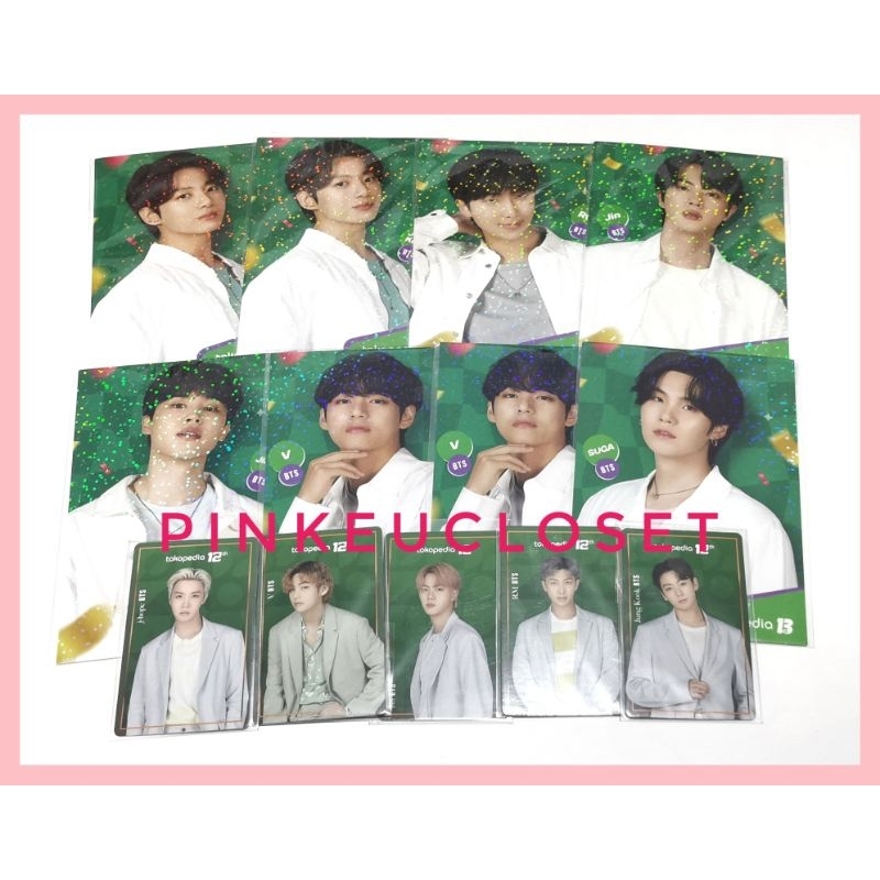 [READY] BTS TOKOHIJAU TOKO HIJAU POSTCARD / PHOTOCARD JUNGKOOK JIN SUGA TAEHYUNG RM JIMIN JHOPE