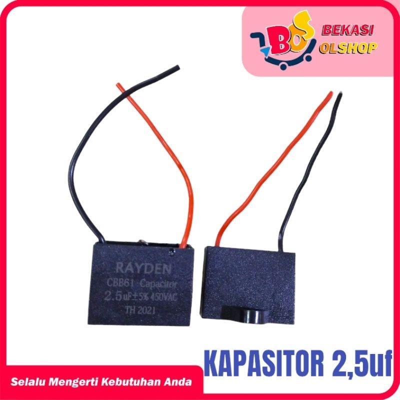 Kapasitor 2.5 uf 450v