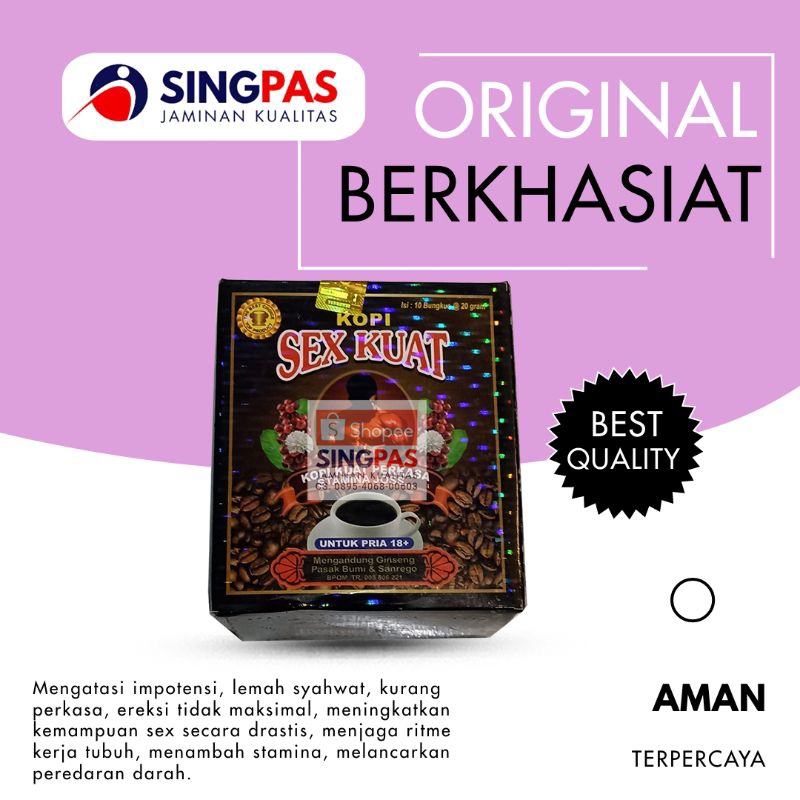 

Bubuk Kopi Kesehatan KopiSex (Kuat) Original Kopi Bubuk Jamu Stamina Pria Tahan Lama