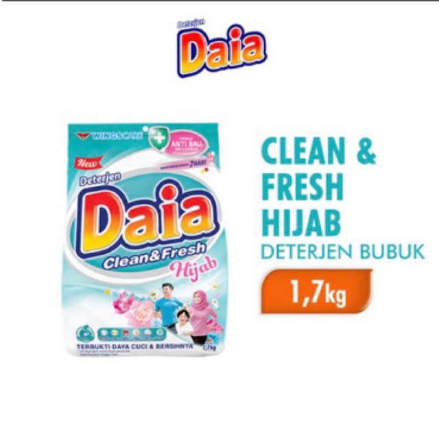 DAIA DETERGEN BUBUK 1,7kg