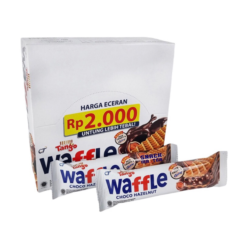 

Tanggo waffle 2000 Choco Hazelnut isi 12 pcs @25gr