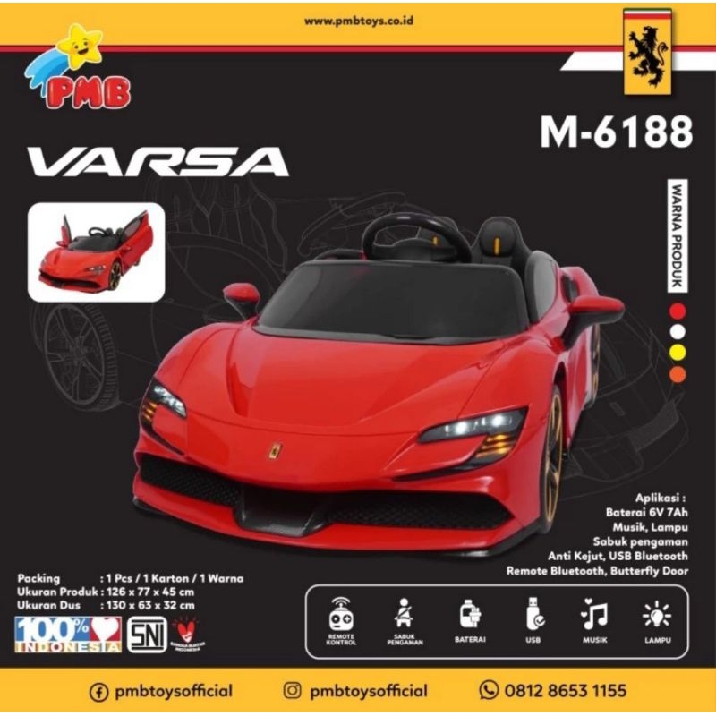 Mainan Mobil Anak Aki PMB M-6188 Varsa Big Size