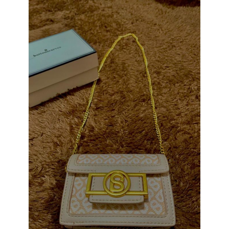 BUTTONSCARVES IZZY MICRO BAG - BEIGE