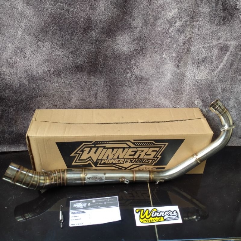 pipa leheran knalpot Satria Fu standar wungkul porting 200 cc