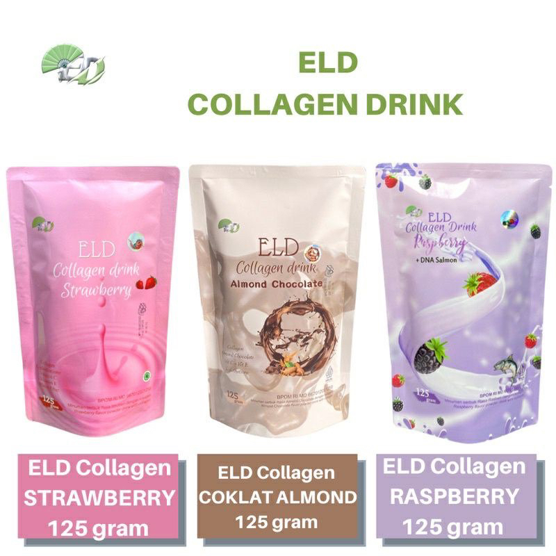 ELD COLLAGEN DRINK 125GRAM MINUMAN COLLAGEN PENCERAH KULIT BPOM