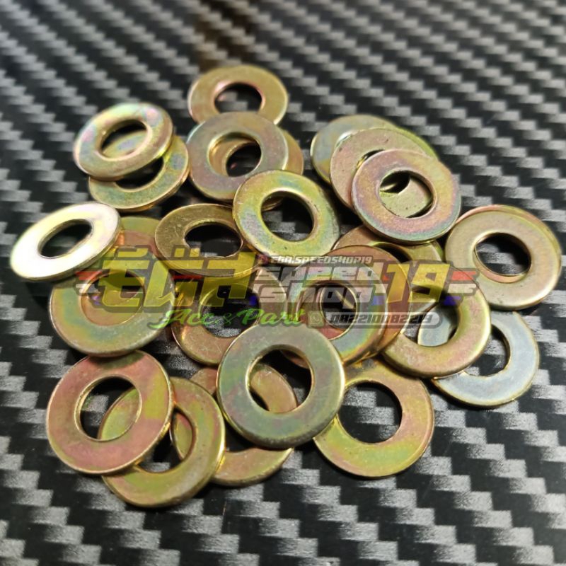 Ring plat M6 (ring untuk baut 10) tebal