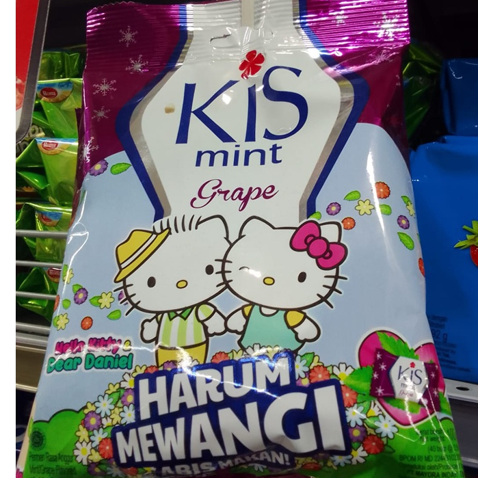 

PERMEN KISS MINT GRAPE HARUM WANGI ISI 40 BUTIR