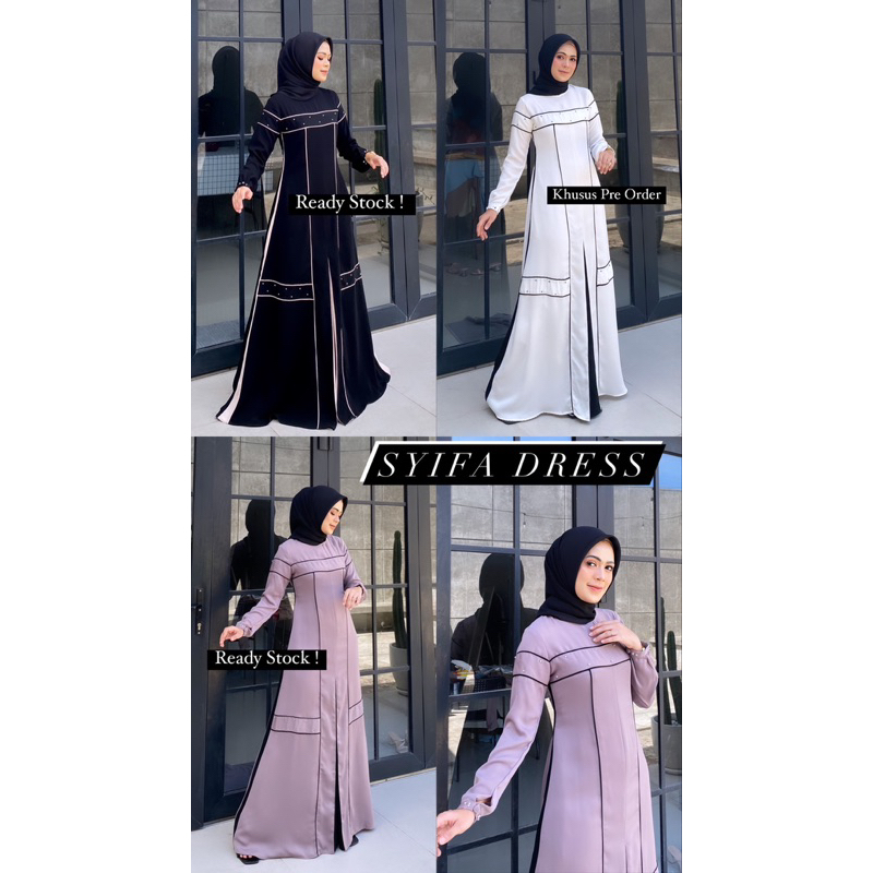 Syifa Dress Original zaimuslimwear