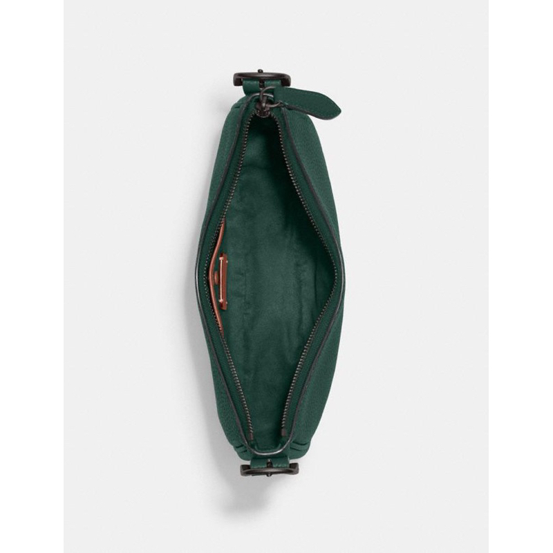 Coach Luna Shoulder Bag In Leather Green (CC439)