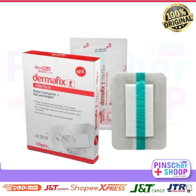 DERMAFIX T PLESTER ANTI AIR 10 x 15 CM SATUAN