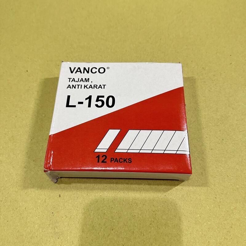 

Isi Cutter Vanco L-150 Blade Refill isi 5pcs