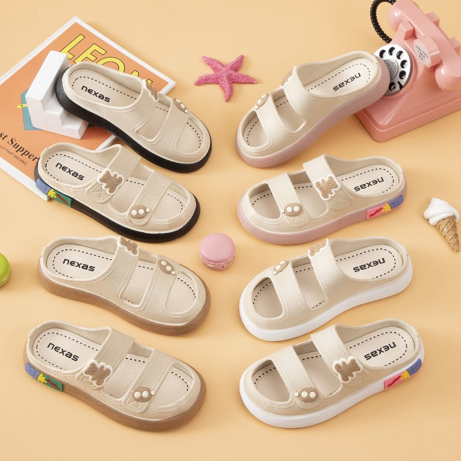 Sandal Jelly Import Selop Anak Perempuan Terbaru 24-35 / Sandal Anak Perempuan Jelly THE ONLY TEDDY BEAR / Sandal wedges selop Terbaru HYS 029 - S3 /sendal karet jelly perempuan kekinian