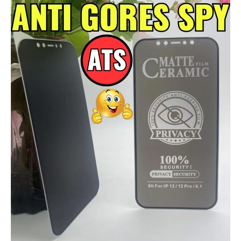 Oppo All Tipe Oppo Anti Gores Spy Tg Tempered Glass Oppo