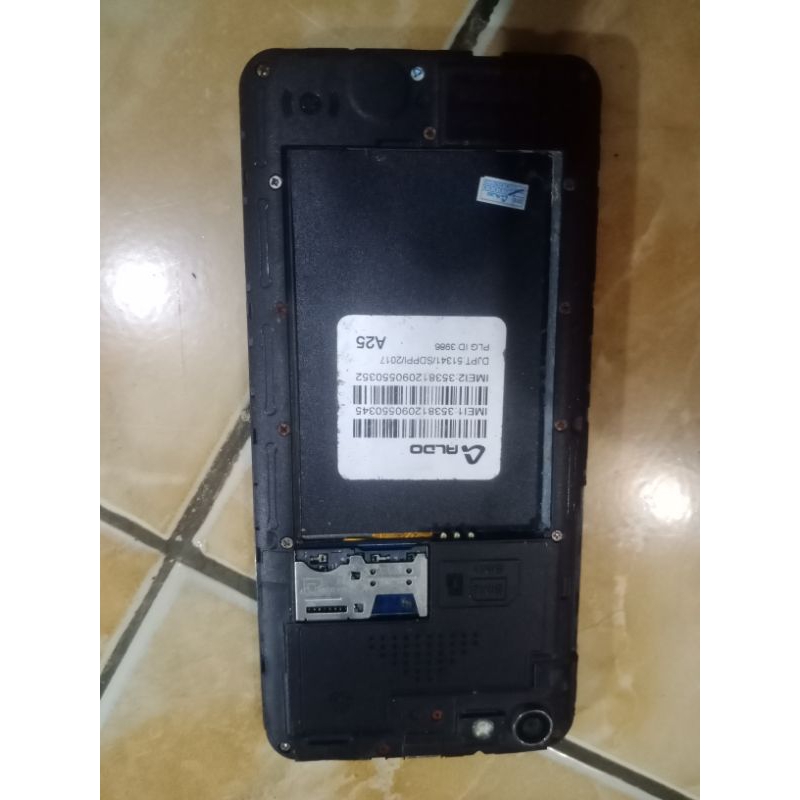 mesin hp Aldo A25 normal udah tested