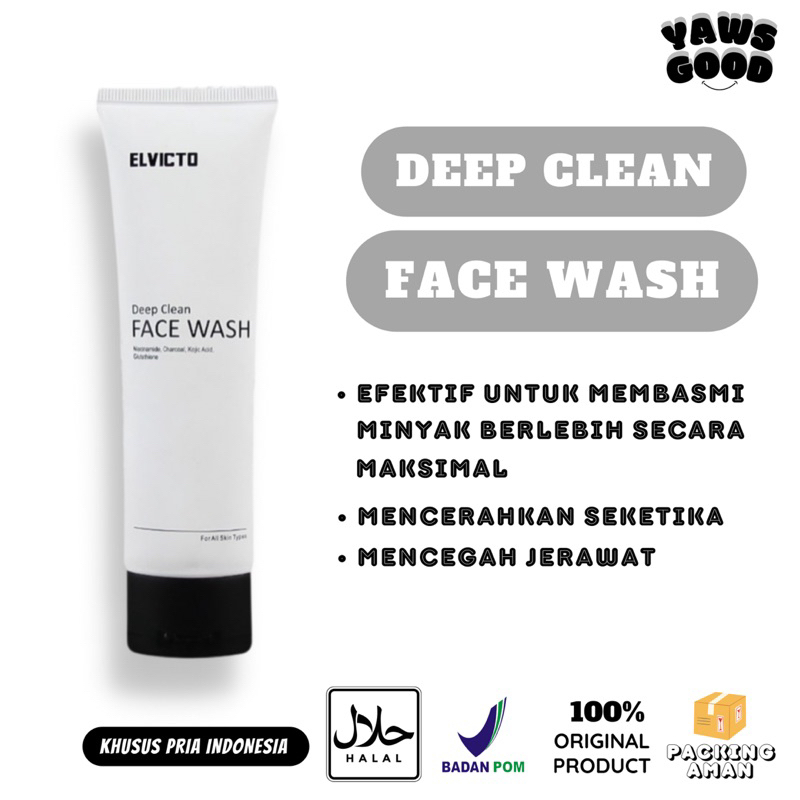 Elvicto face wash deep clean