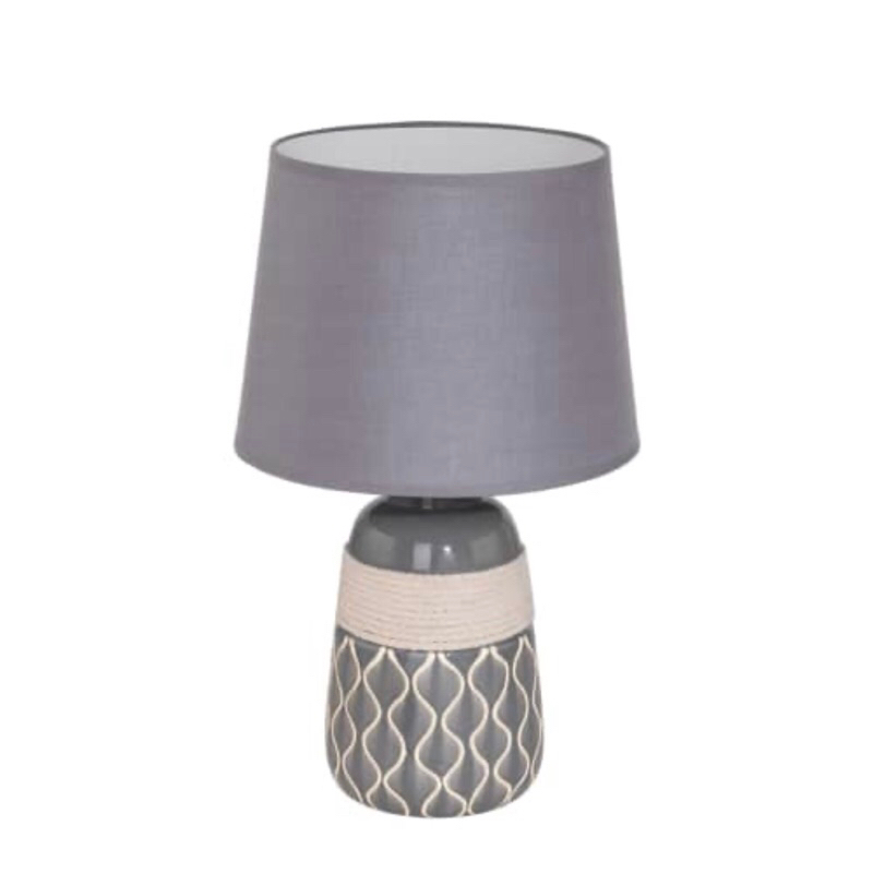 EGLO BELLARIVA LAMPU MEJA ABU-ABU/ACE TABLE LAMP BELLARIVA E-27 GREY/ACE LAMPU MEJA/EGLO TABLE LAMP/ACE LAMPU TIDUR/ACE LAMPU NAKAS/ACE LAMPU INDOOR/LAMPU MEJA MINIMALIS/LAMPU TIDUR MINIMALIS/LAMPU SUDUT