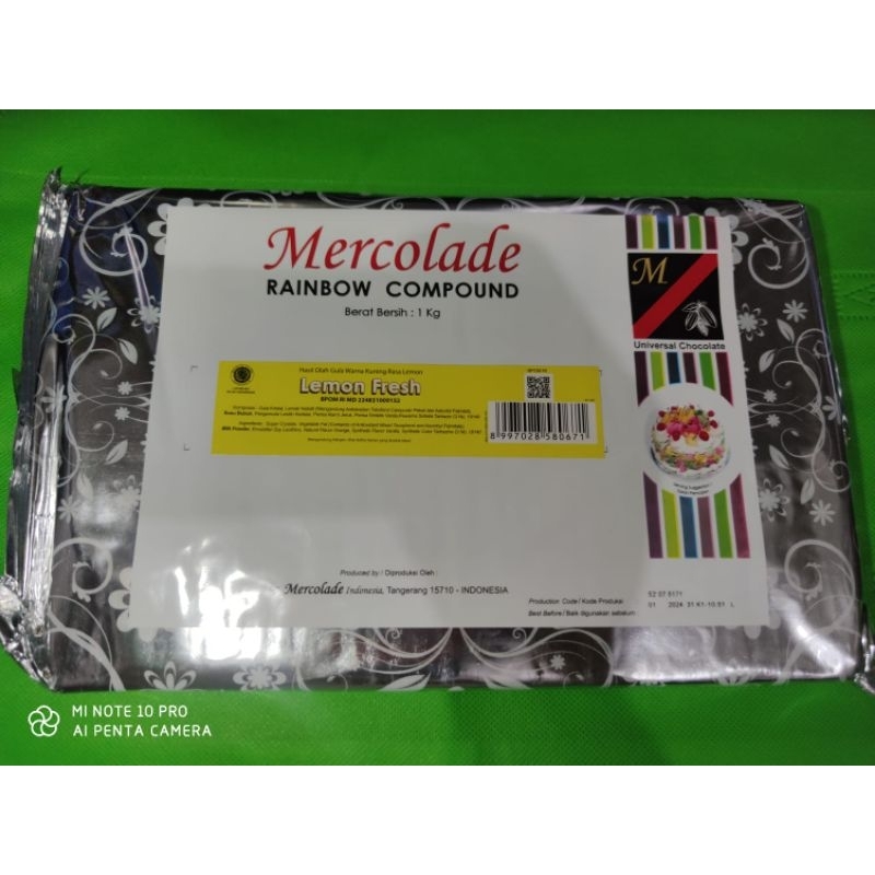 

Sekar_Shop07 Mercolade Strawberry Dan Lemon Coklat Warna 150Gr