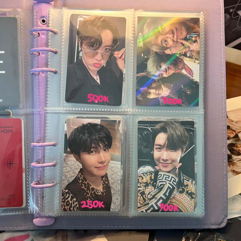 PC PHOTOCARD BTS BANGTAN J-HOPE HOBI JHOPE NAMJOON RM V TAEHYUNG MEMORIES 2019 BR BLURAY TIHOL TICKE