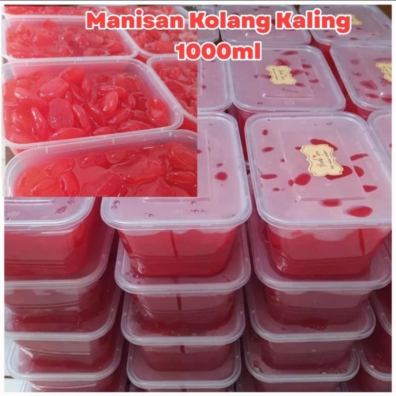 

Manisan kolang kaling gula alami tanpa pemanis buatan 1kg