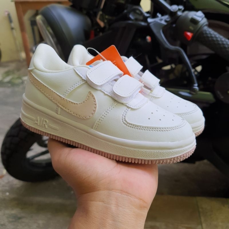 Sepatu anak perempuan &amp; sepatu anak laki laki sepatu anak nike sepatu anak NIK3 4IR F0RCE 1 RAINBOW