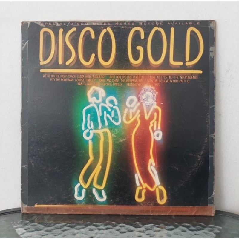 Vinyl Piringan Hitam 12 inch Disco Gold