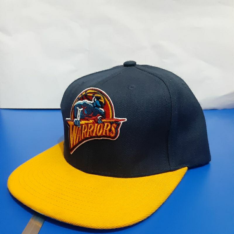 topi snapback mitchell and ness wariors