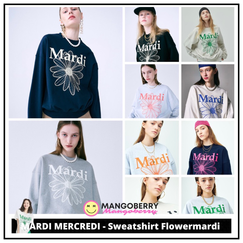 MARDI MERCREDI - Sweatshirt Flowermardi