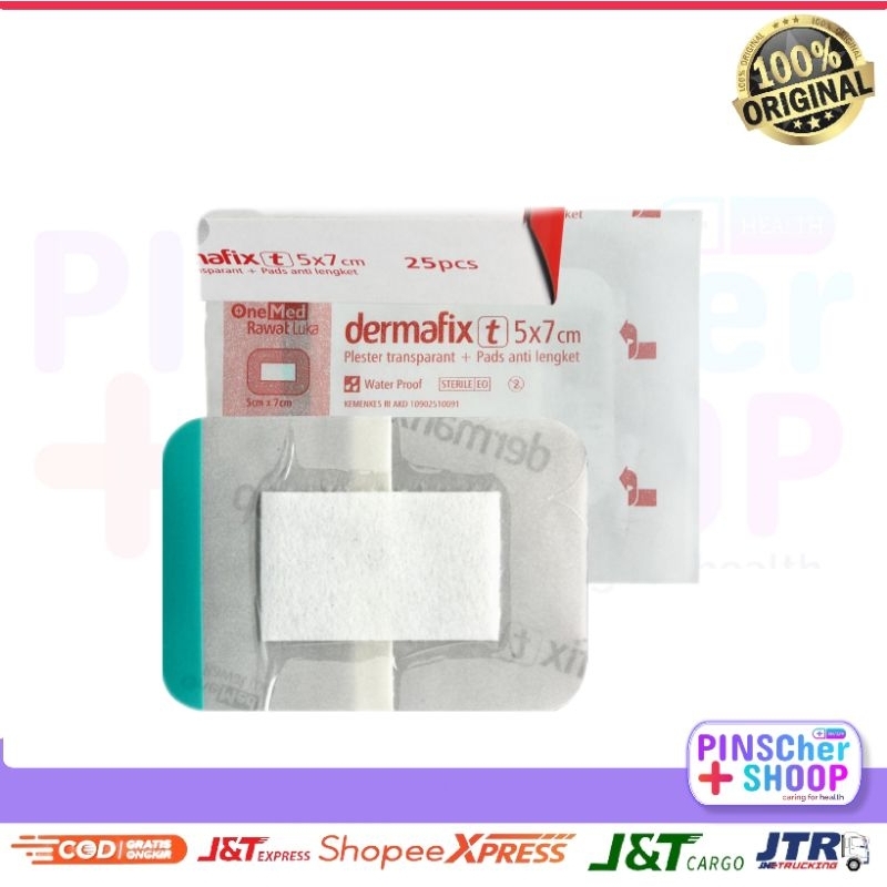 DERMAFIX T PLESTER ANTI AIR 5 x 7 CM SATUAN