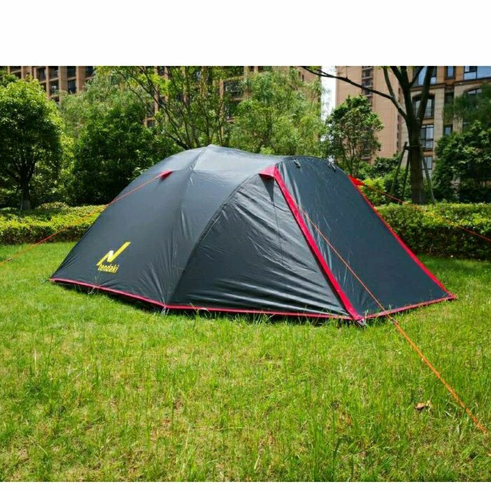 FLYSHEET DOUBLE LAYER BORNEO 4P DARK GREY TENDAKI BAGIAN LAPISAN LUAR COVER TENDA OUTER LAYER TENDA 