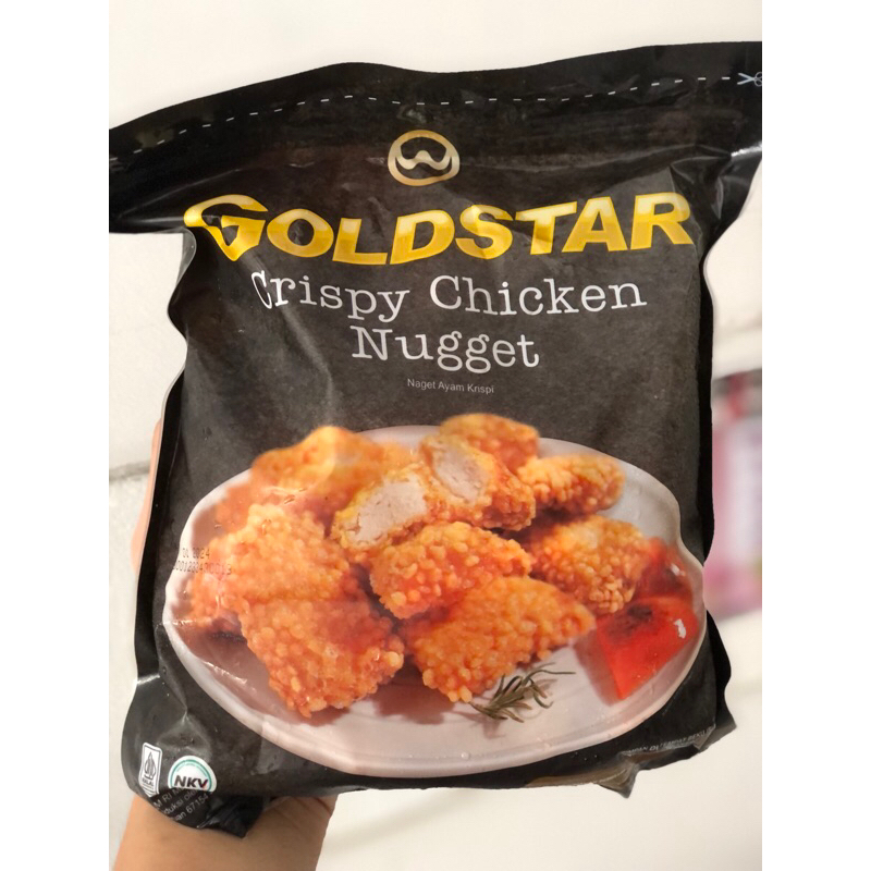 

Goldstar Crispy Chicken Nugget / Nuget Crispy 500gr