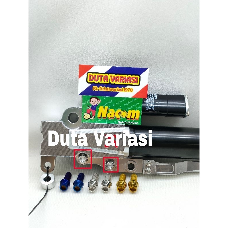 NACOM DV BAUT BREKET SHOCK  TABUNG KTC / VND  SCOOPY, VARIO