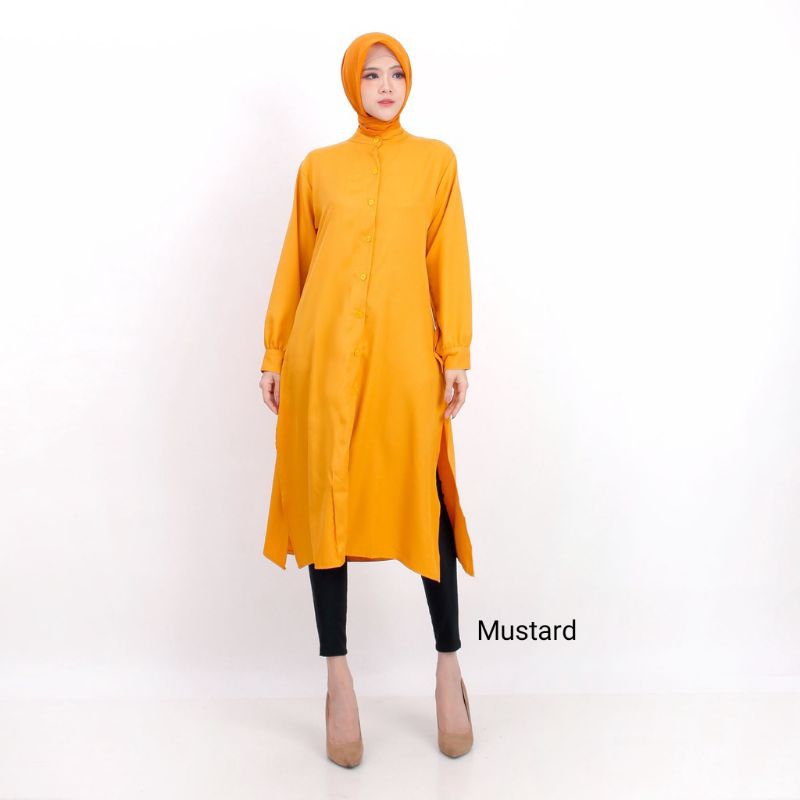 PROMO KIRANA TUNIK/LONG TUNIK CRINCLE AIRFLOW LD 100,110,120 (L, XL, XXL)