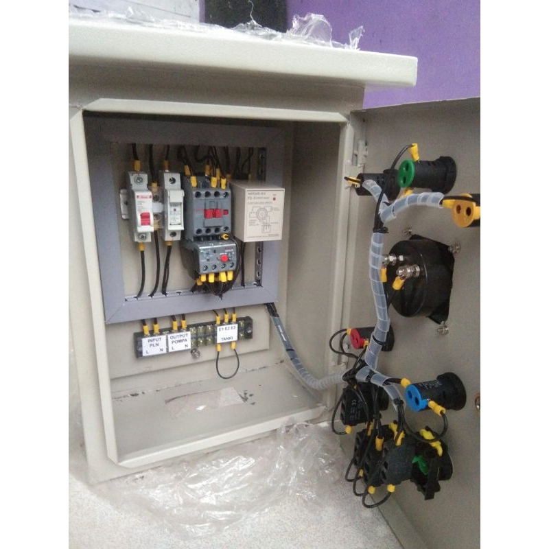 panel pompa submersible 1 PK 1.5 pk. dan 2 pk