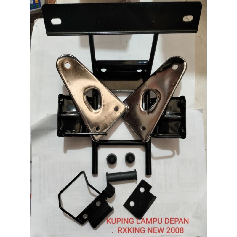 BREKET LAMPU KUPING RXKING NEW 2008