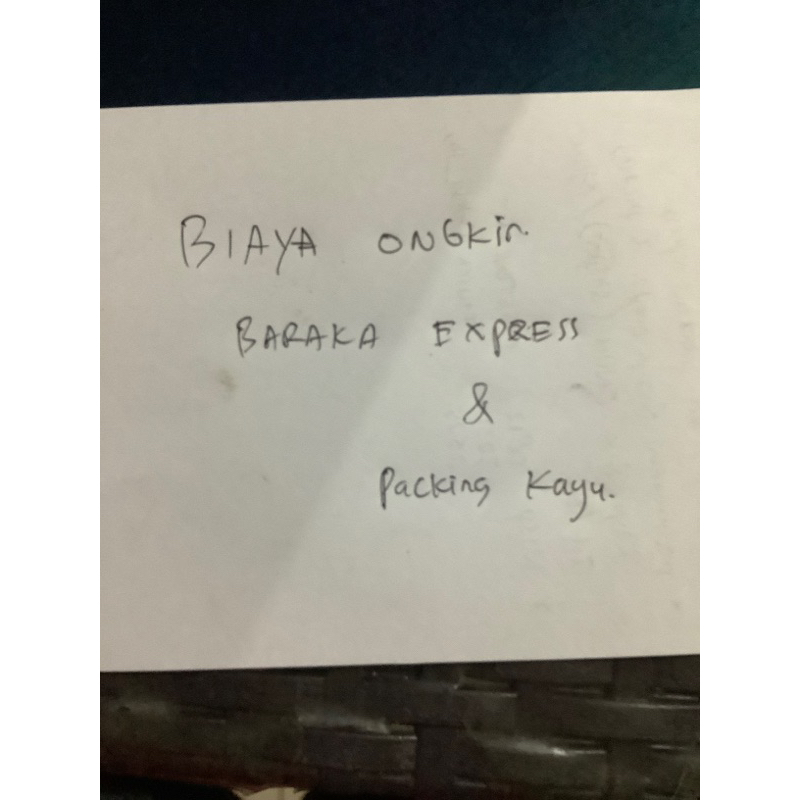 

biaya ongkir dan packing kayu. by req. lokasi sukoharjo