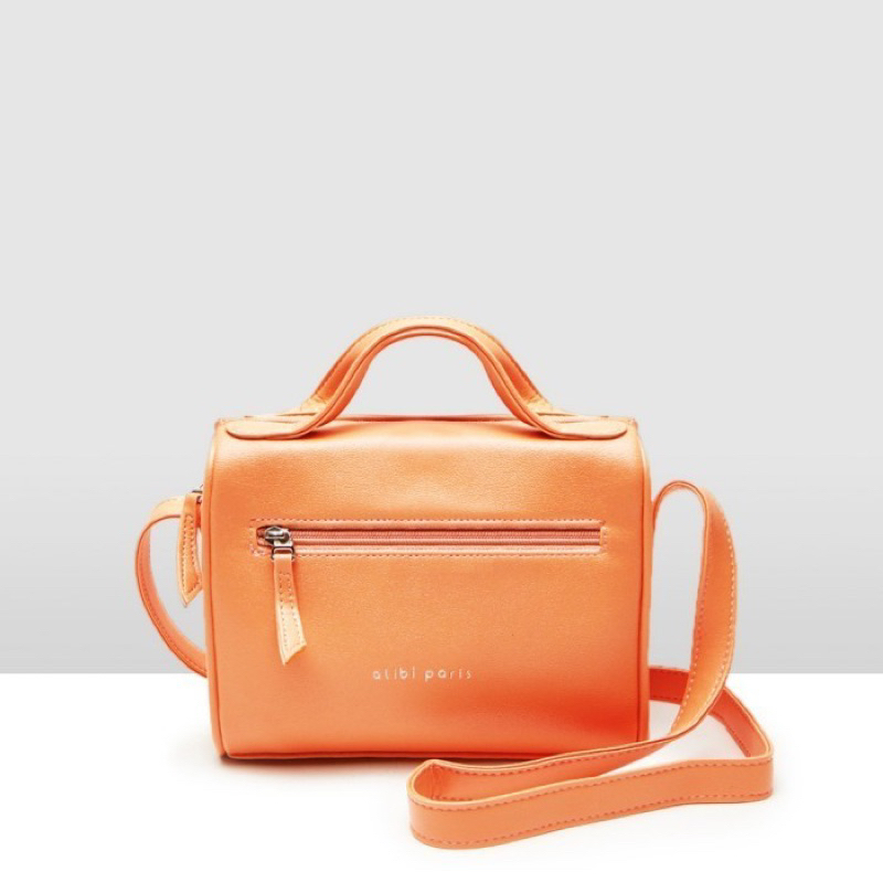 tas slempang alibi paris pelove peach