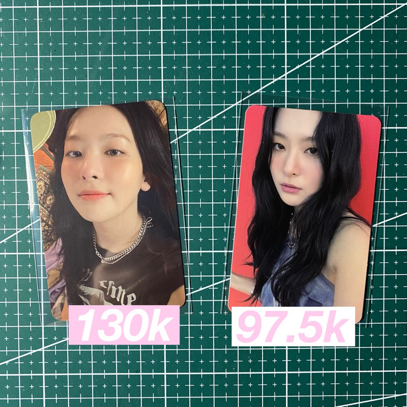 Official Photocard PC Seulgi Red Velvet Birthday POB Ktown & PC Seulgi 28 Reasons Unboxing Event