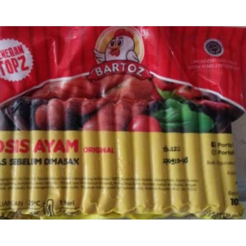 

Bartoz sosis ayam 1kg