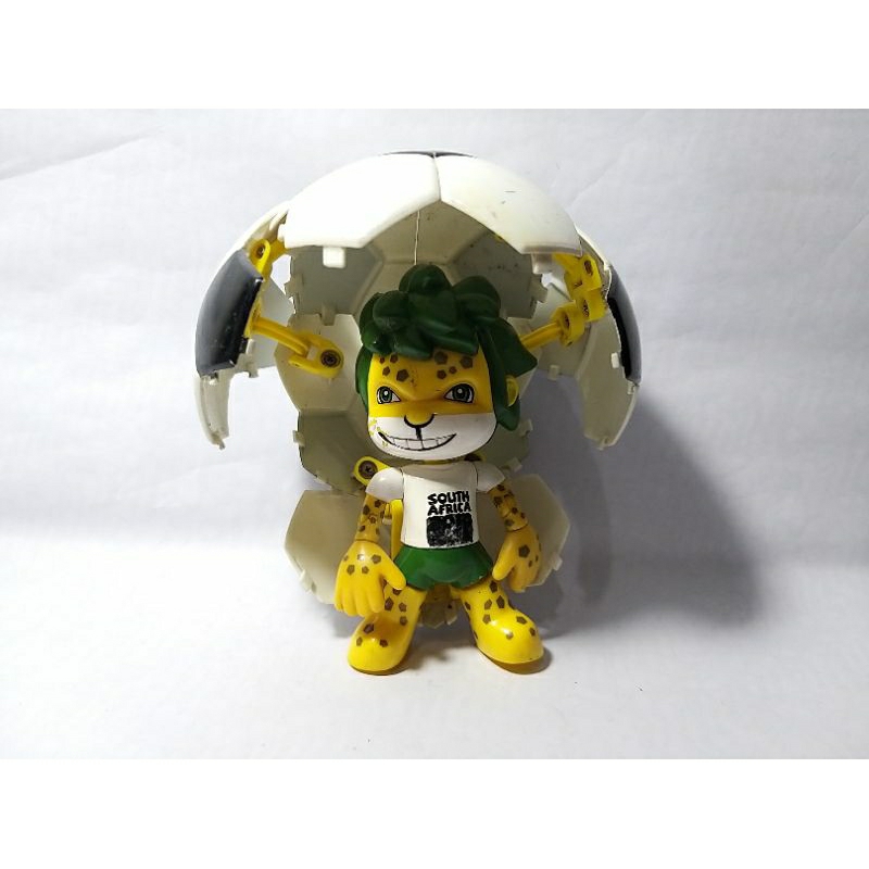 Maskot Puzzle World Cup South Africa Afrika Selatan Sepakbola Zakumi Piala Dunia Pildun 2010 Figure 