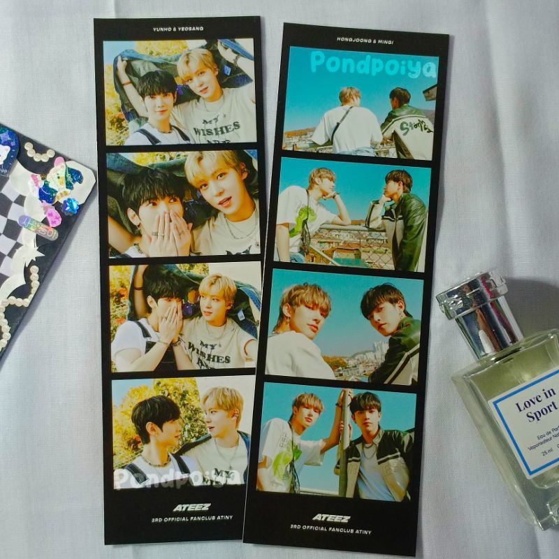 Ateez 3rd Fankit Photostrip