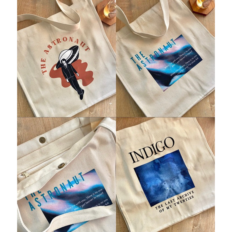 [Ready Stock] BTS totebag collection by tiggybunny.id