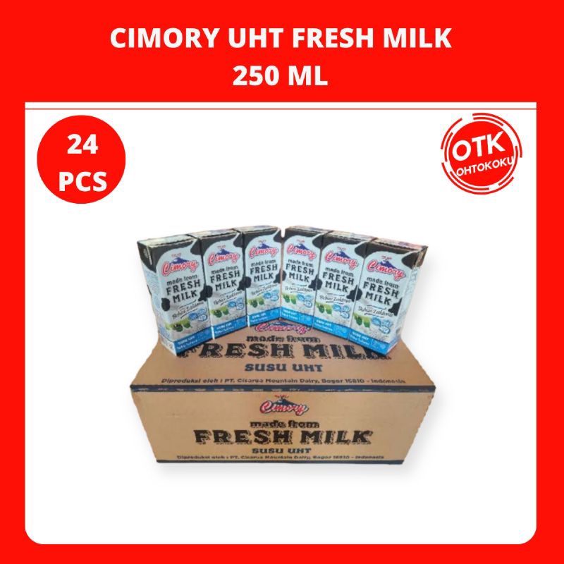 

CIMORY SUSU UHT FRESH MILK 250 ML ALL VARIAN - 1 DUS