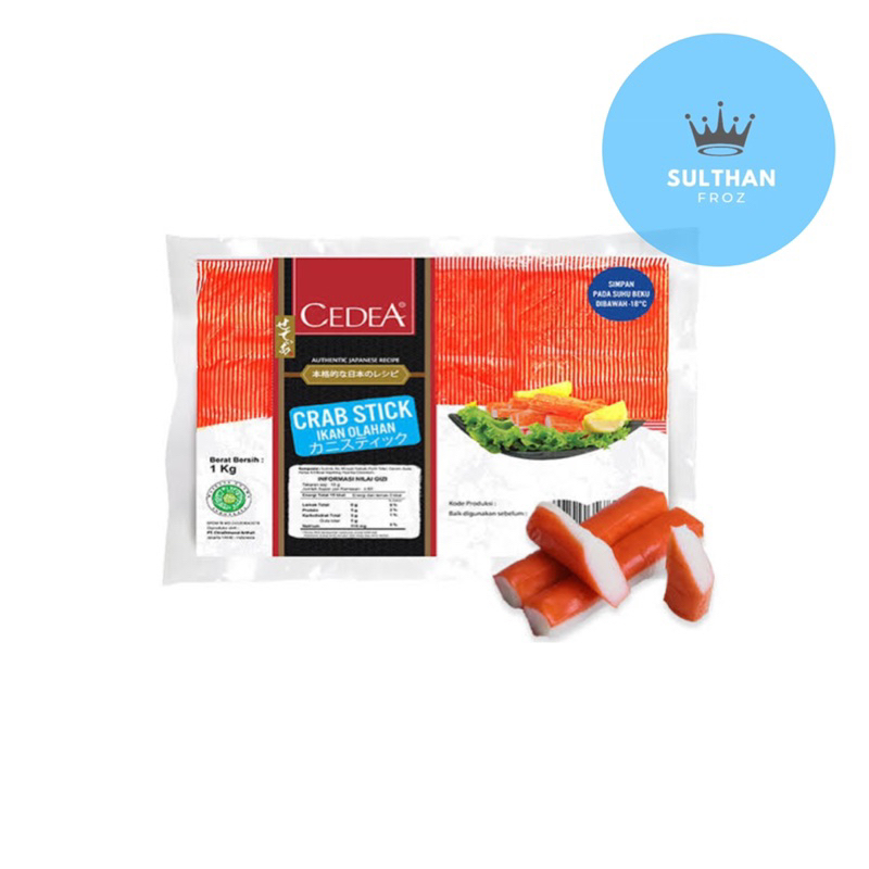 

CEDEA CRAB STICK 250 GR 1 KG