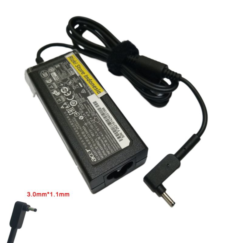 Charger 19V 2.37A 45W Laptop Acer Aspire 5 A515-44 A515-46 A515-54 A515-54 PA-1450