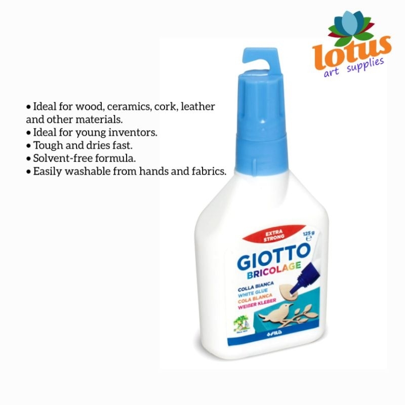 

Giotto Bricolage Glue 125gr Lem Serbaguna