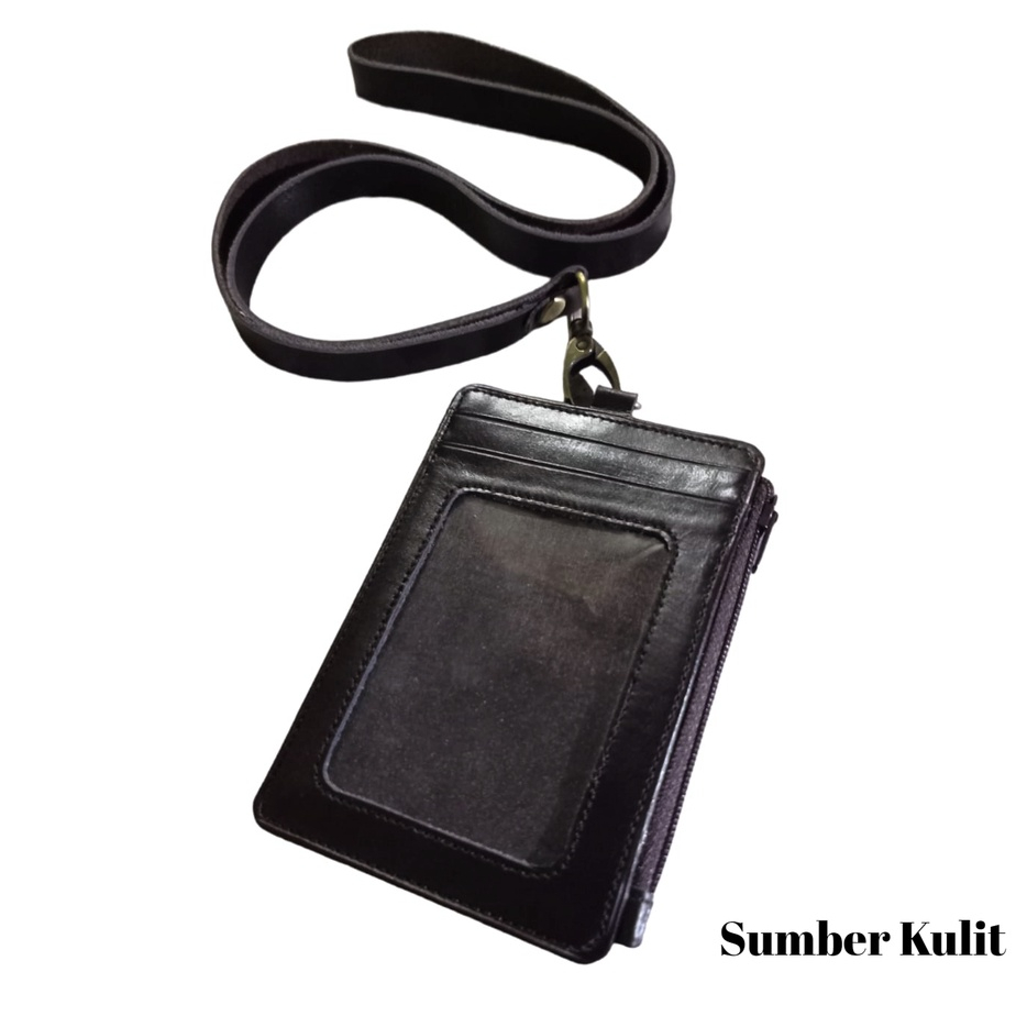 

ID CARD HOLDER NAMETAG KULIT ASLI